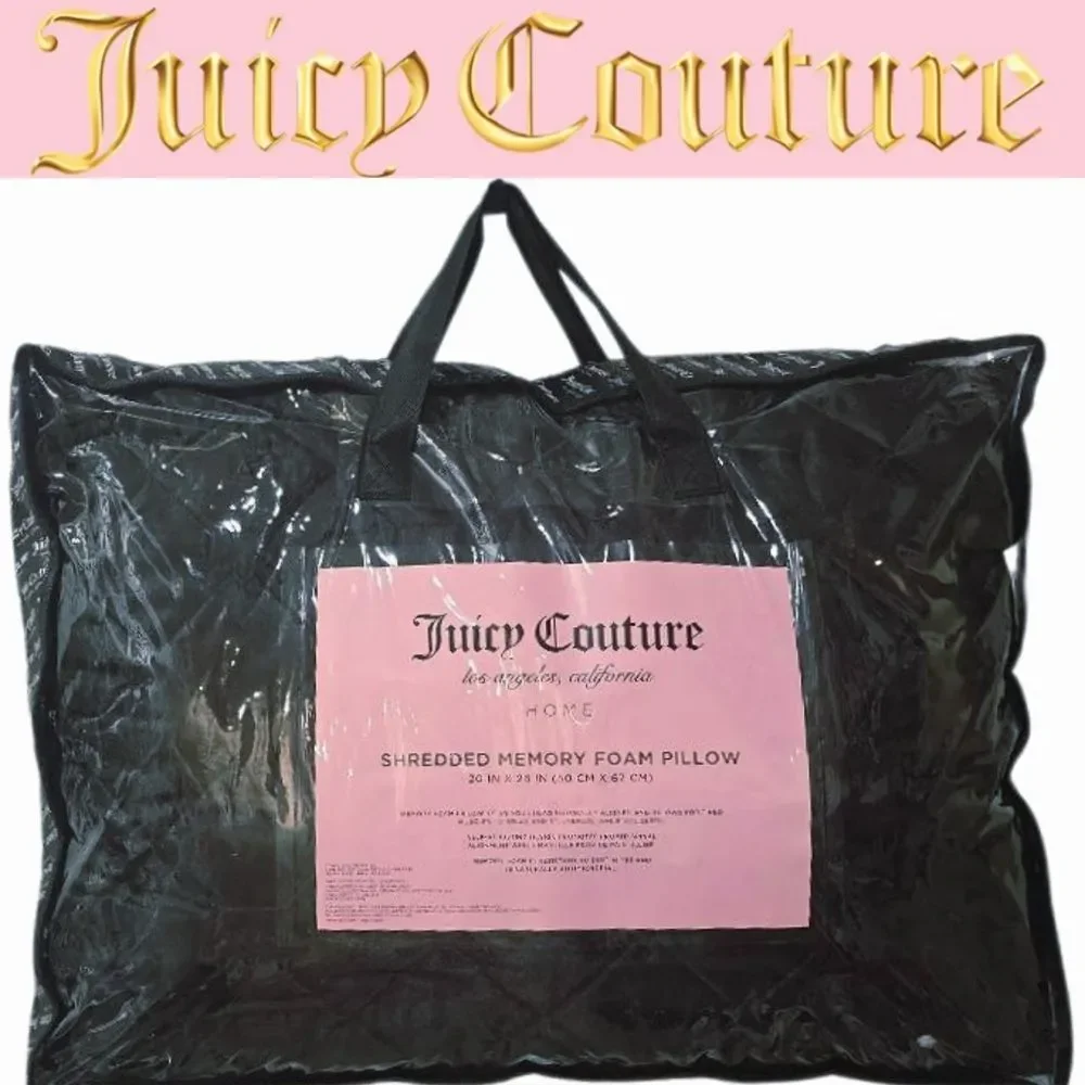 Juicy Couture Home Shredded Memory Foam Pillow‎